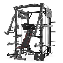RitKeep Fitness PMAX 4750 Smith Machine Home Gym Combo Plus Black