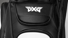 PXG 2020 Hybrid Stand Bag 8" B-UGB9-EP with 6 Compartments Opening, Multicolor (Black/White)
