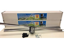 Light Rail (2) 4.0 AdjustaDrive Kits Motor with Rail, Robotic Grow Light Mover Genuine Solidly Made in USA