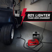 FORM 15 AMP EZGO RXV & TXT Battery Charger for 48 Volt Golf Carts Red