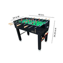 KICK Minotaur 48" 5-in-1 Multi-Game Table Black