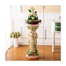 Outdoor Water Fountain Waterfall Fountain Indoor Water Calla Lily Creative Relaxation Home Decor