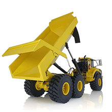 TOUCAN RC HOBBY 1/14 Metal Hydraulic Articulated Truck Dumper Yellow