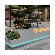 Planter Boxes Outdoor Outdoor Flower Boxes Leisure Chairs Terraces Parks Courtyards Benches Flower Beds Metal Planter Box ﻿