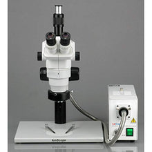 AmScope Professional Trinocular Stereo Zoom Microscope White