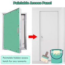 28x48 24x44 30x40 16x40 Mobile Home Water Heater Access Door, Big Inspection Revision Doors Panel with Aluminum Frame, Flush-Mounted Drywall Hole Cover(23x40in)