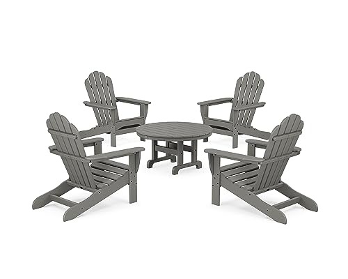 Trex Outdoor Furniture™ 5-Piece Monterey Bay Adirondack Chair Conversation Group in Stepping Stone