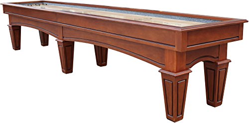 Playcraft St. Lawrence 14' Chestnut Pro-Style Shuffleboard Table