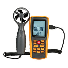 FRAHS Handheld Anemometer, Portable Digital LCD Backlight Wind Speed Air Volume Measurer, for Measuring Wind Speed