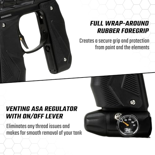 Generic HK Army Empire Mini GS Electronic Paintball Marker Black