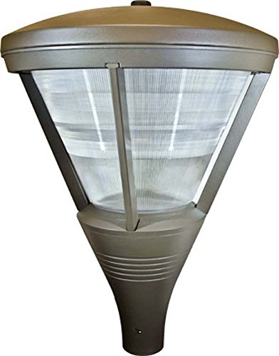 Dabmar Lighting GM582-BZ-MT Large Post Top Cone Shape Fixture, 150W Hp, Bronze Finish