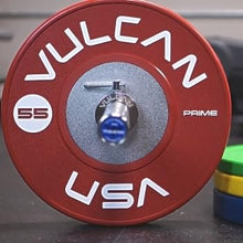 VULCAN Vulcan Prime Color Competition Bumper Plates - 320 lb Set Green Yellow Blue Red