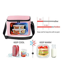 ASWRTYJO Lunch Bag Insulation Fresh Fruit Beverage Cooler Oxford Cloth Portable Shoulder Picnic Ice