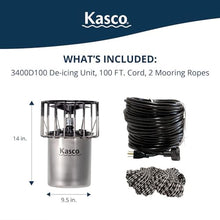 Kasco 3/4 HP Lake & Pond De-icer 120V Black