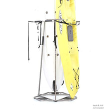 Glacik SPAREHAND Vertical Storage Rack for 3 Kayak/SUP Paddle Boards (G-760) Bronze