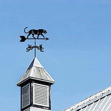 Animals Weather Vane Farm Scene Vintage Weathervane Hollow-Carved Design Wind Direction Indicator Practical Professionnel Measuring Tool Easy to Assemble A 35X50CM (B 35X50CM) (C 35X50CM)