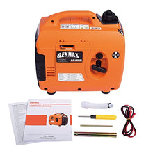 GENMAX Portable Generator，1200W Ultra-Quiet Gas Engine, EPA Compliant, Eco-Mode Feature, Ultra Lightweight for Backup Home Use & Camping (GM1200i)