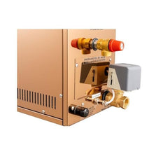 BINBINNIAO at-S 5/6/7/8/9KW Home Wet Steam Room Steam Bath nerator, Household Steaming Sauna Room Steam Bath Sauna Machine for Spa for Home Spa(AT-90S-9KW)