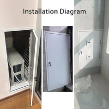 LZMZMQ 20x30 24x26 24x36 36x40 in Custom Universal Access Panel for Drywall Ceiling, Large Easy Inspection Hatch with Doors, White Decorative Inspection Service Door(38x42in(95x105cm))
