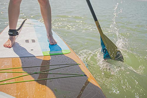 Boardworks Versa Recreational Stand Up Paddleboard Bamboo/Blue