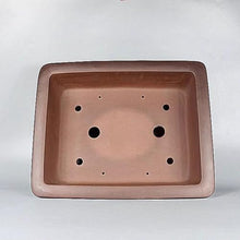 LINKIO Ceramic Flowerpot Plant Pots Handmade 20in Rectangle Purple Clay Bonsai Flowerpot Floral Home Decoration
