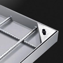 1pc SS Recessed Square Manhole Cover & Frame - Inspection Chamber Drain Covers for Garden Driveways,Block Paving(500x500x50mm)