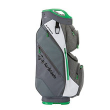 TaylorMade 2022 Supreme Cart Bag Gunmetal White/Green