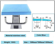 Diving Board Stainless Professional Diving Platform, Heavy Duty Swim Pool Diving Board, Pools Jumping Platform, for Training Competition, Non Skid Surface, with Fittings