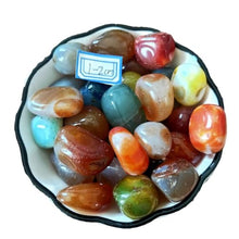 Pebble Building Decoration Stone Ground Construction Wall Decoration Stone Polished Pebbles (Diameter 5-10MM/Mix colors/220lb)