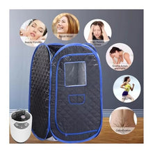 900W 2L Portable Folding Personal Steam Sauna Tent Set Remote Control