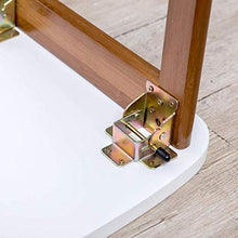NRFJFOP Solid Wood Simple Computer Table, Laptop Folding Bed Small Study Dining
