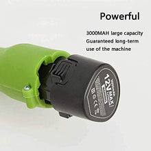 Rotary Mowers 3000mAh High Power Wireless Lawn Mower,Rechargeable Small Lawn Mower Household Handheld Weeder Lithium Lawn