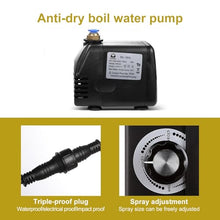 JDXQBLD Industrial Misting Fan with 40L Water Tank, 90° Oscillation Outdoor Fan for Patio, Garage, Gym & Workshop - High Power 750/350W Cooling Solution，750/350W