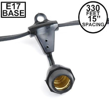 Novelty Lights 330 Feet Heavy Duty Light String, 264 Suspended E17 Sockets