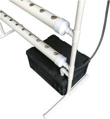 FLTRGO Hydroponics Growing System Hydroponic Grow Kit, 36 Holes Pipe Grow Kit Indoor Greenhouse Planting Box Gardening System Nursery Pot Hydroponic Rack Hydroponic Tower