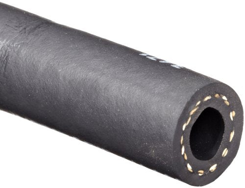 Continental Insta-Grip 300 Black Rubber Multipurpose Air Hose, 1/4" ID x 500' Length Reel, 300 PSI Max Working Pressure