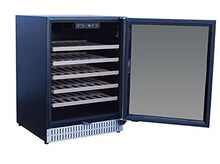 AMS Fireplace Summerset 24 Outdoor Rated Wine Cooler Refrigerator