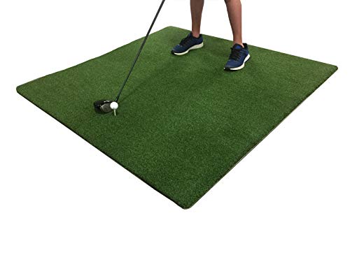 PREMIUM PRO TURF Commercial Golf Practice Mat 5'x5' Ultra Heavy Duty