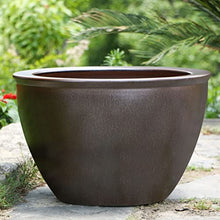LOVULIFE Planting Pots Indoor Flower Pot Ceramic Courtyard Large Cylinder Retro Potted Flower Pot Ceramic Flower Pot with Drainage Hole Extra Large Flower Pot Outdoor Pots(A,XXL)
