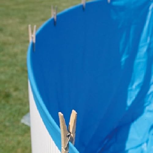 Gre SP627F Blue Liner for Round Raised Pool, Overlap System, Measures 625 x 375 x 120 cm