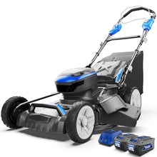 Wild Badger Power 40V 21-in Cordless Self-Propelled Lawn Mower, 2 Batteries