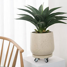 Plant Saucers for Outdoors Plant Caddy with Wheeled Plant Cart Indoor Plant Flower Pot Base Round Plant Trolley Flower Pot Water Tray Flower Pot Tray Planter Saucer,Plant Tray (B 18cm)