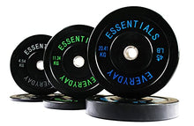 BalanceFrom Olympic Bumper Plate Weight Set Black