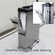 ZYUIOTHJK Wet Umbrella Bag Wrapper Stand, Umbrella Automatic Packing Machine/Umbrella Racks, Automatic Wet Umbrella Wrapper(Gold)