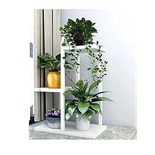 Plant Stand Plant Stands Indoor Window Sill Desktop Vertical Flower Rack Multi-Layer Iron Multi-Layered Plant Stand Indoor Flower Pots Rack Flower Plant Display Stan Flower Pot Display (White Second f