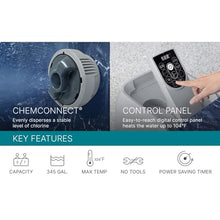 Bestway SaluSpa Toronto Smart AirJet Plus Hot Tub 7 Person Brown