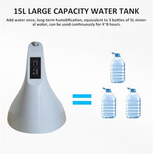 WNGJZZYC Misting Fan, 3 Cooling Speeds with 15L Tank, with Remote Control, Outdoor Commercial Oscillating Pedestal Fans, for Large Outdoor, Factories, Hotels