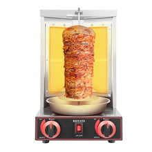 Electric Turkey Rotisserie, 360° Rotating Vertical Rotisserie, Smokeless Rotisserie, Commercial Rotisserie for Turkey Barbecue Home Party Garden