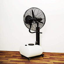 GAZOGJ Industrial Misting Fan, High Power Standing Atomizing Fan, Water Mist Fan Industrial Fan,Outdoor Oscillating Fan,Weighted Base Fan with 3 Cooling Speeds,Outdoor Indo