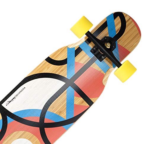 Loaded Boards Bhangra V2 Bamboo Longboard Skateboard Complete Version 2